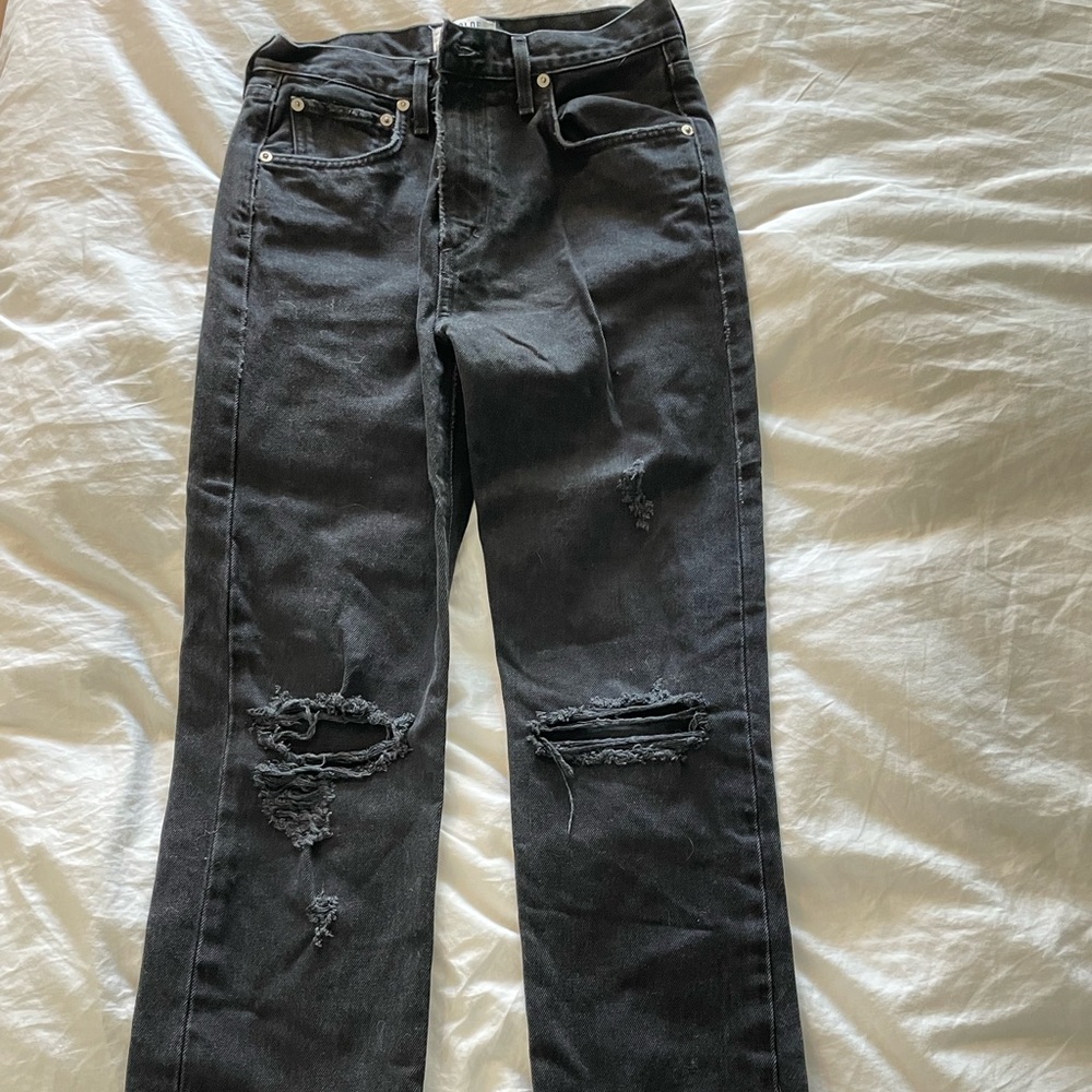 Agolde black jeans